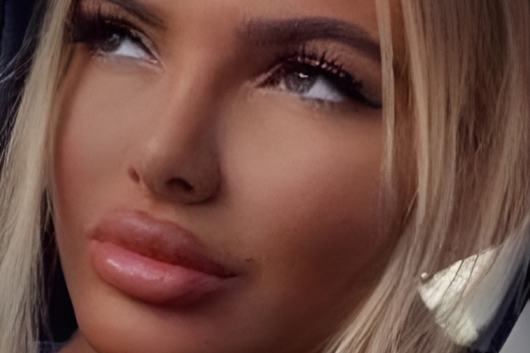 Dissolving lip fillers before and after