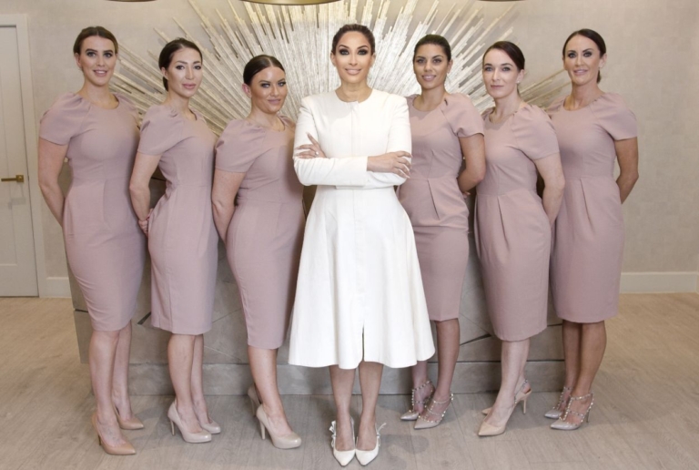 Dr Nyla and her team