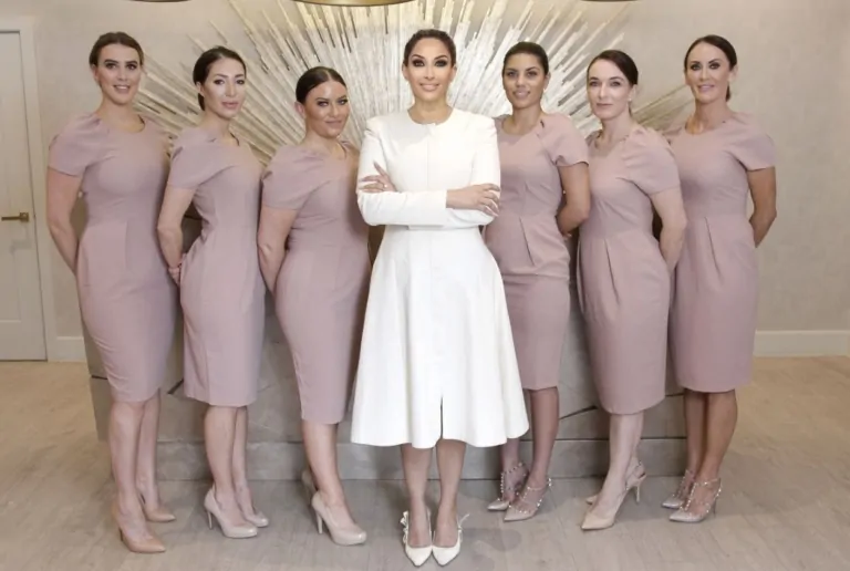 Dr Nyla and her team