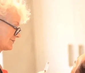 patient undergoing treatment